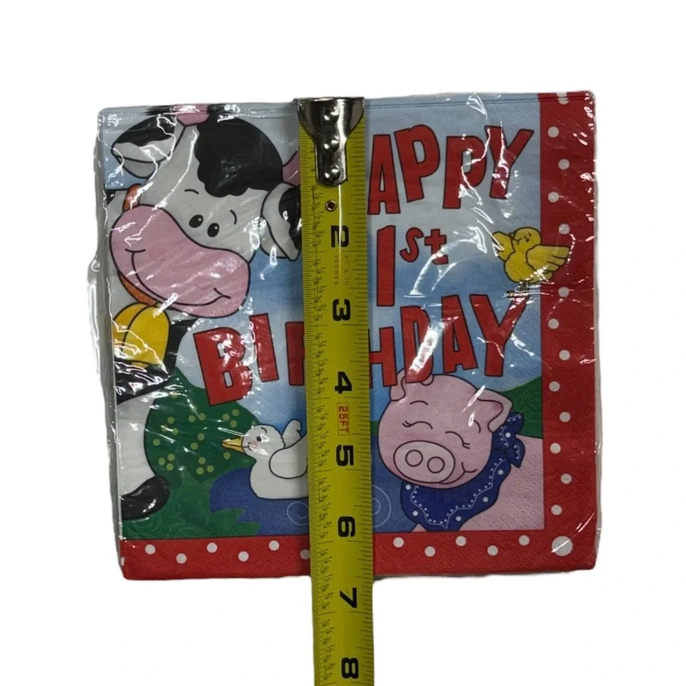 Unique brand pack of 2, 16 count napkins animal themed brand new in packaging!